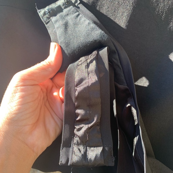 Misha black leotard with lace sleeves size 2 - Picture 7 of 16